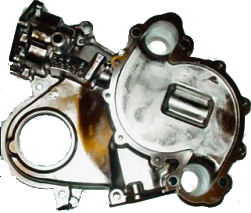 Nickel plated (HD) Timing cover AM V8
